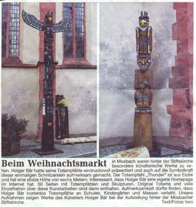 Rhein- Neckar- Zeitung  Artikel vom 28.12.1999